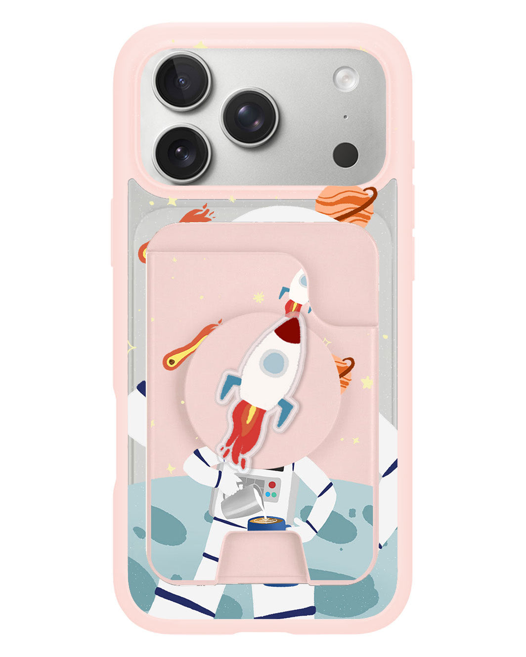 iPhone Magpop Wallet - Baristronaut