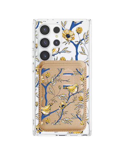 Android Magnetic Wallet Case - Lovebird 16.0