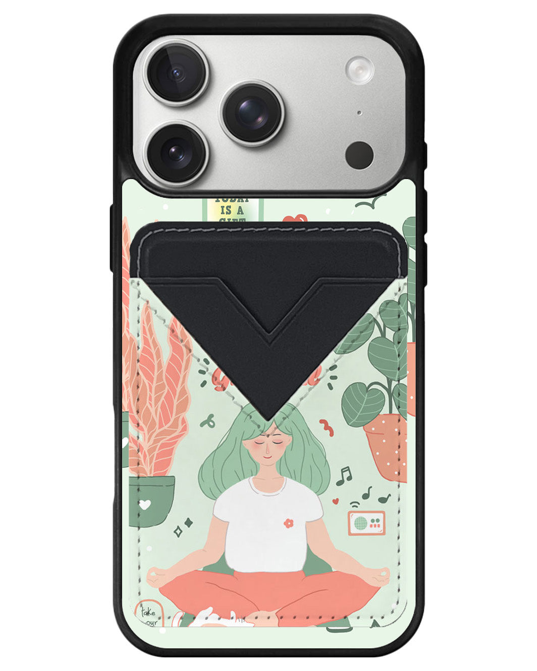 iPhone Avant Wallet Case - Grateful