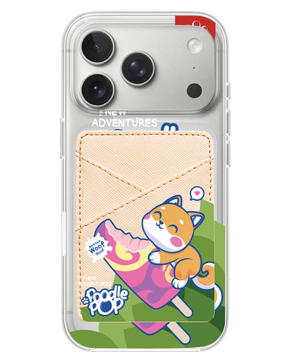 iPhone Phone Wallet Case - Poodle Pop