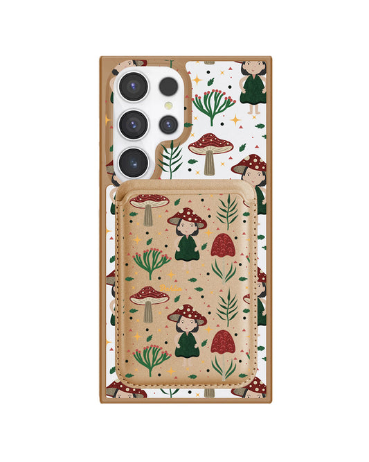 Android Magnetic Wallet Case - Lost in the Forest 2.0