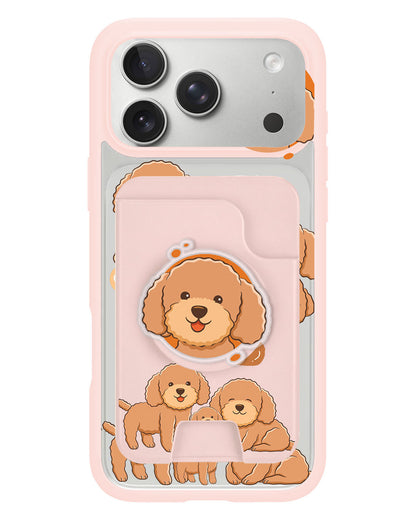 iPhone Magpop Wallet - Poodle Squad 4.0