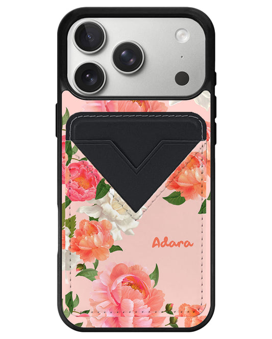 iPhone Avant Wallet Case - August Peonny