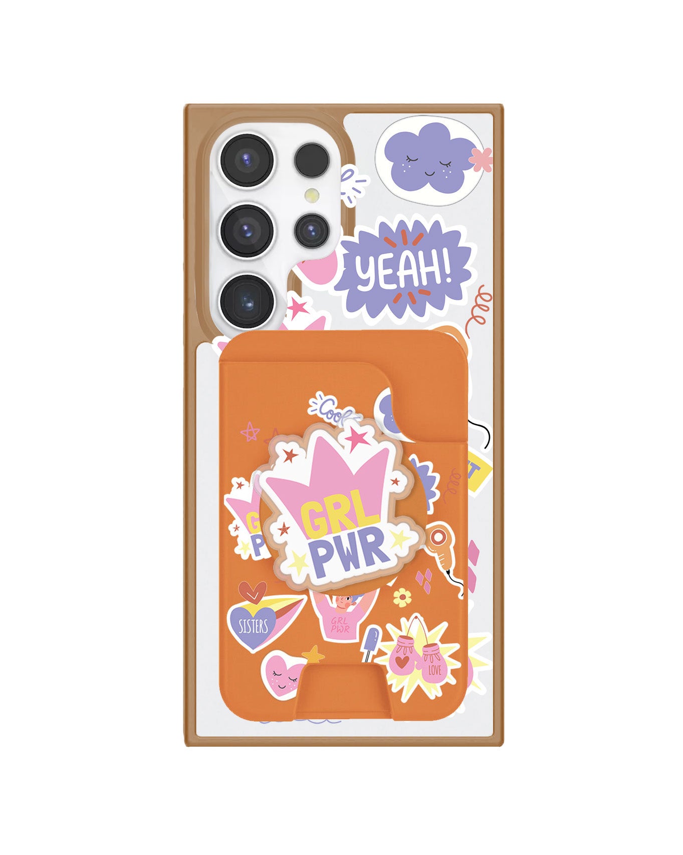 Android Magpop Wallet - Girl Power Sticker Pack