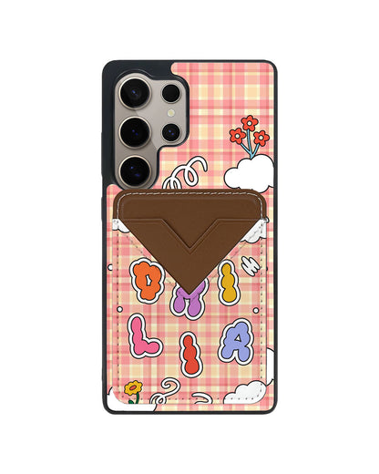 Android Avant Wallet Case - Adorable Monogram 6.0