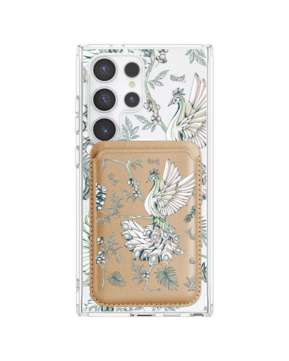 Android Magnetic Wallet Case - Peacock 4.0
