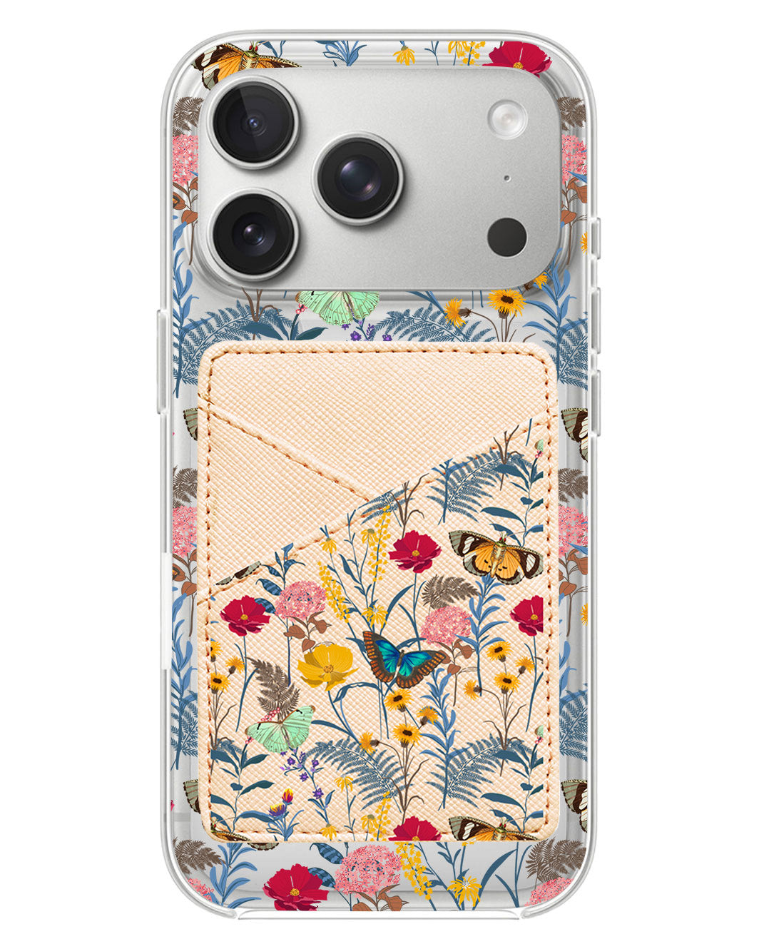 iPhone Phone Wallet Case - Flora Magnolia