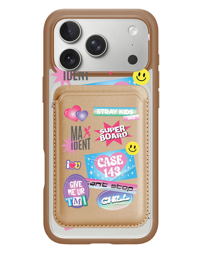 iPhone Magnetic Wallet Case - Stray Kids Case 143