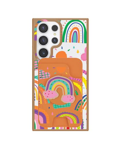 Android Magpop Wallet - Rainbow
