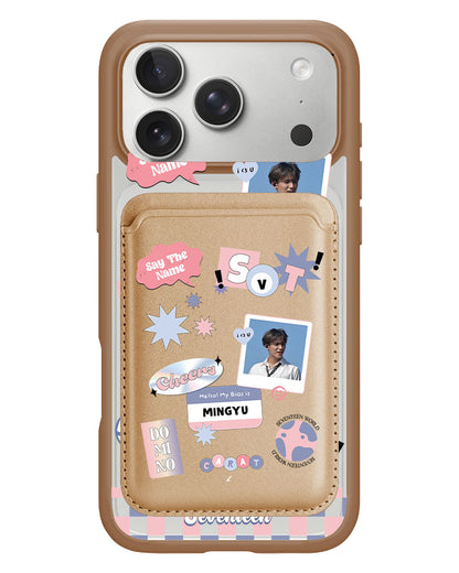 iPhone Magnetic Wallet Case - Seventeen World