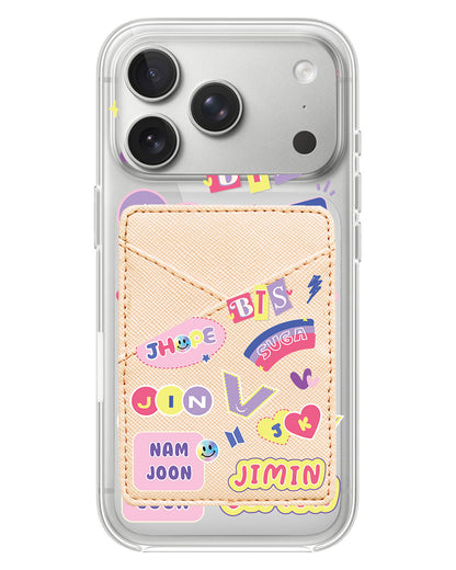 iPhone Phone Wallet Case - BTS Members