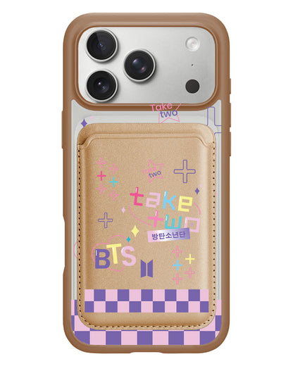 iPhone Magnetic Wallet Case - BTS Take Two