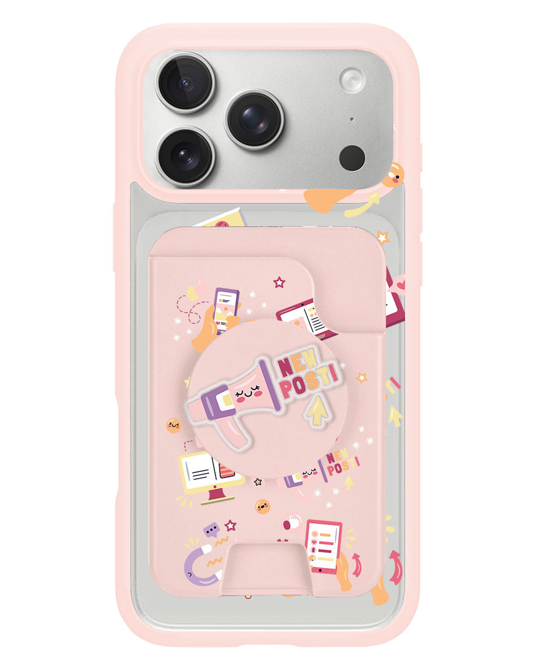 iPhone Magpop Wallet - Conten Creator