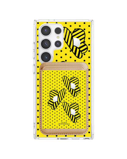 Android Magnetic Wallet Case - Honey