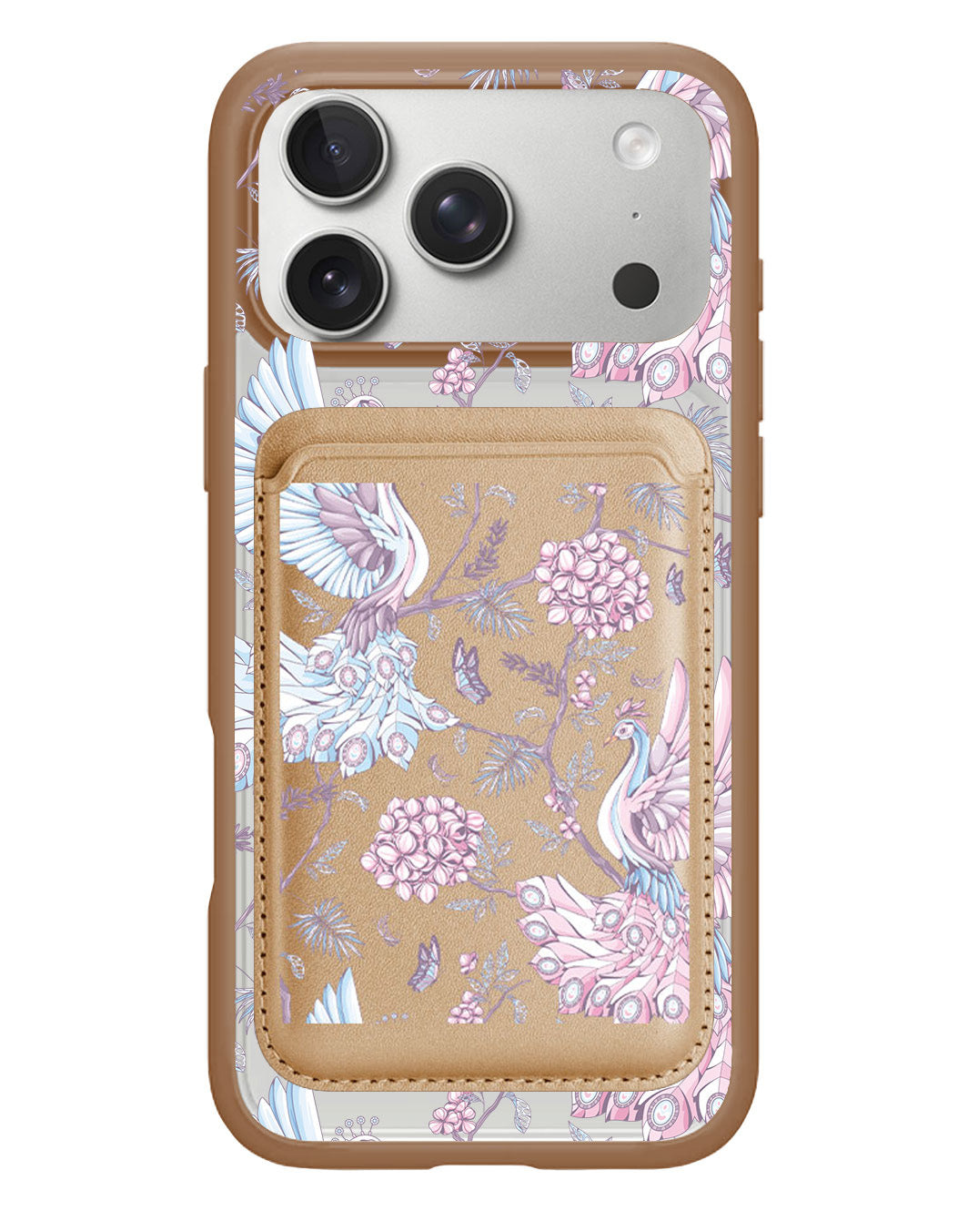 iPhone Magnetic Wallet Case - Peacock 2.0