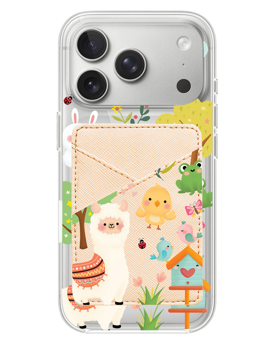 iPhone Phone Wallet Case - Spring