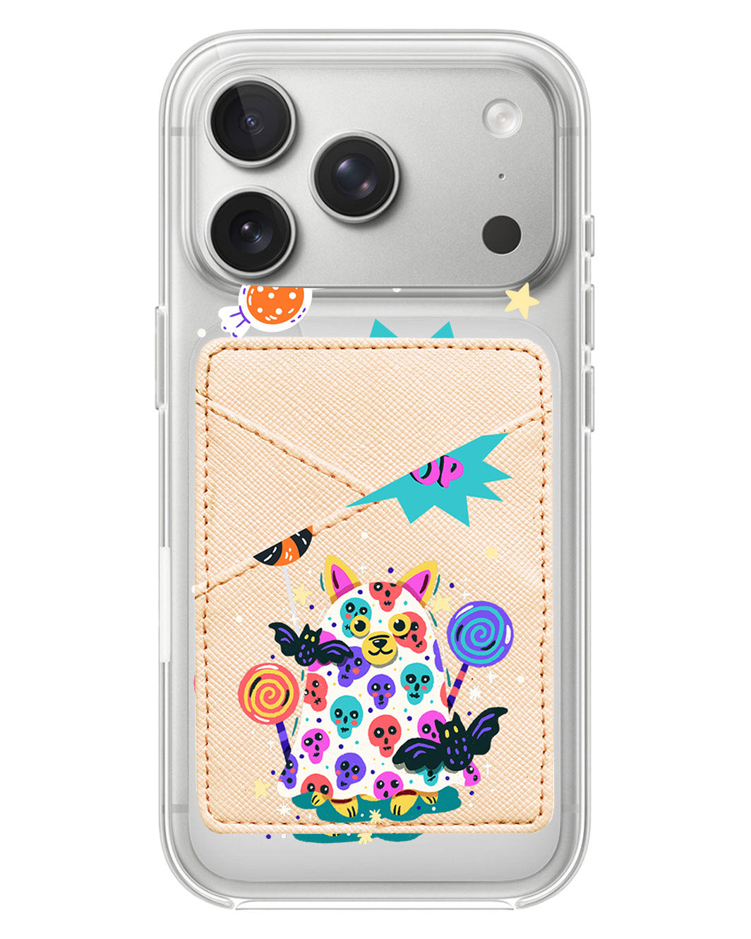 iPhone Phone Wallet Case - Puppy Monster