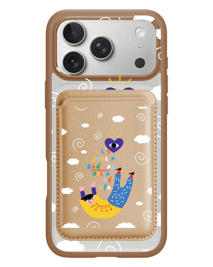 iPhone Magnetic Wallet Case - Bad Day