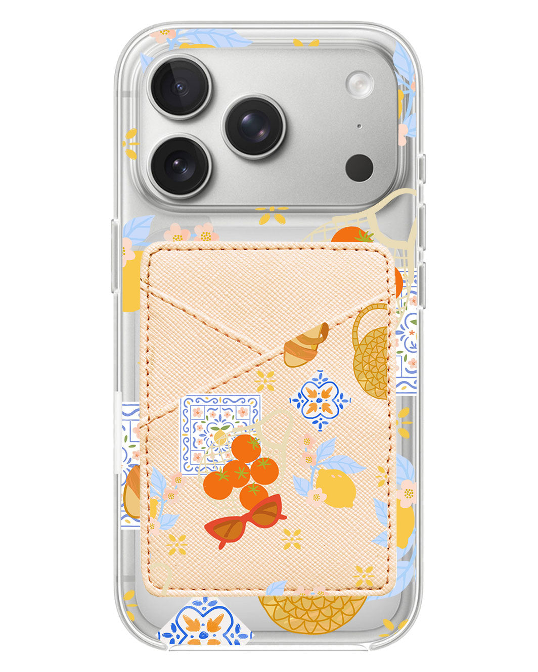 iPhone Phone Wallet Case - Santorini