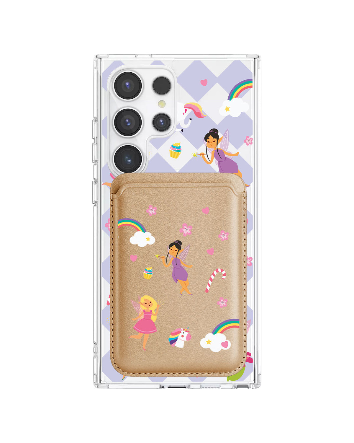 Android Magnetic Wallet Case - Tiny Fairy
