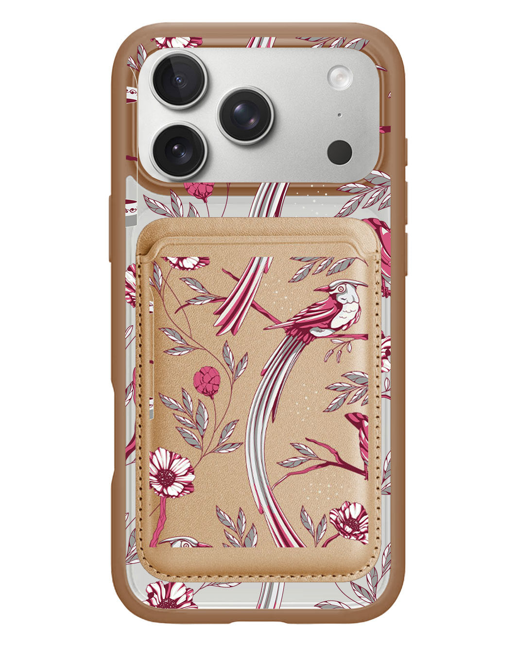 iPhone Magnetic Wallet Case - Lovebird 6.0