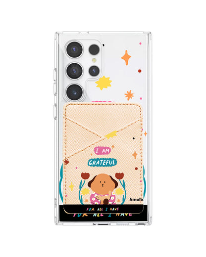 Android Phone Wallet Case - Kiku And The Cat