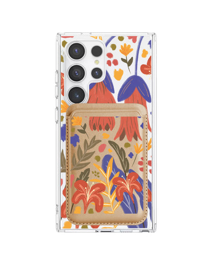 Android Magnetic Wallet Case - Nature Lovers