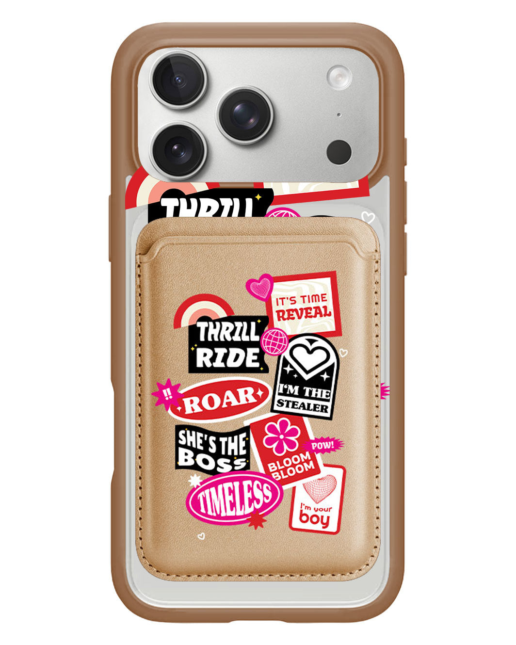 iPhone Magnetic Wallet Case - The Boyz Song Sticker Pack