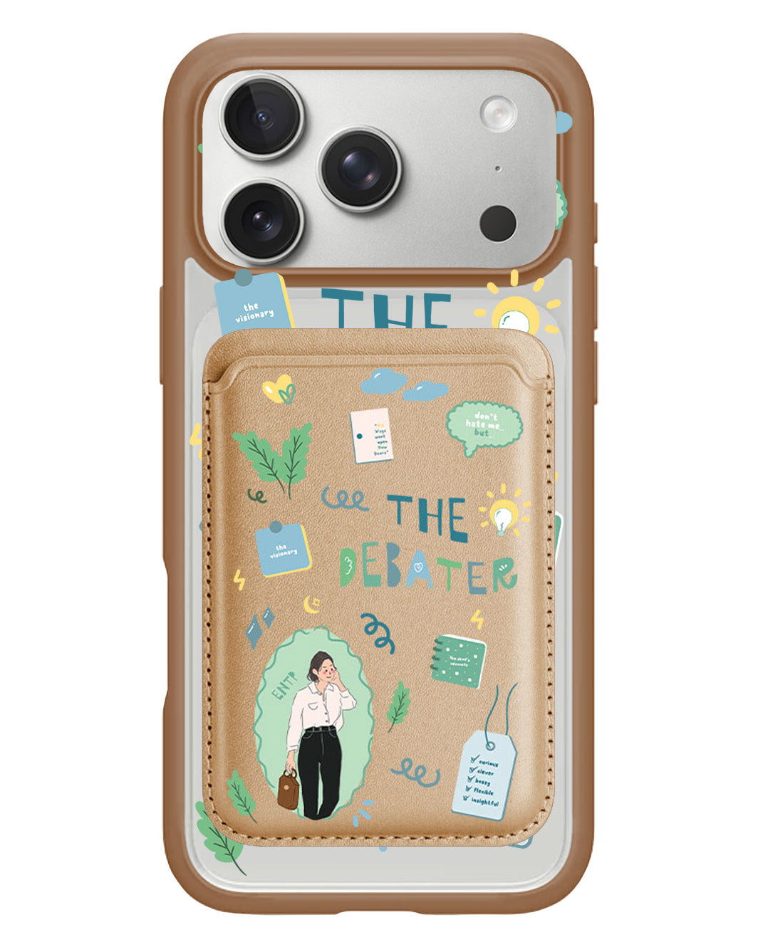 iPhone Magnetic Wallet Case - ENTP