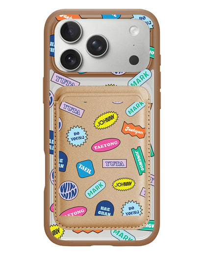 iPhone Magnetic Wallet Case - NCT127 Squad