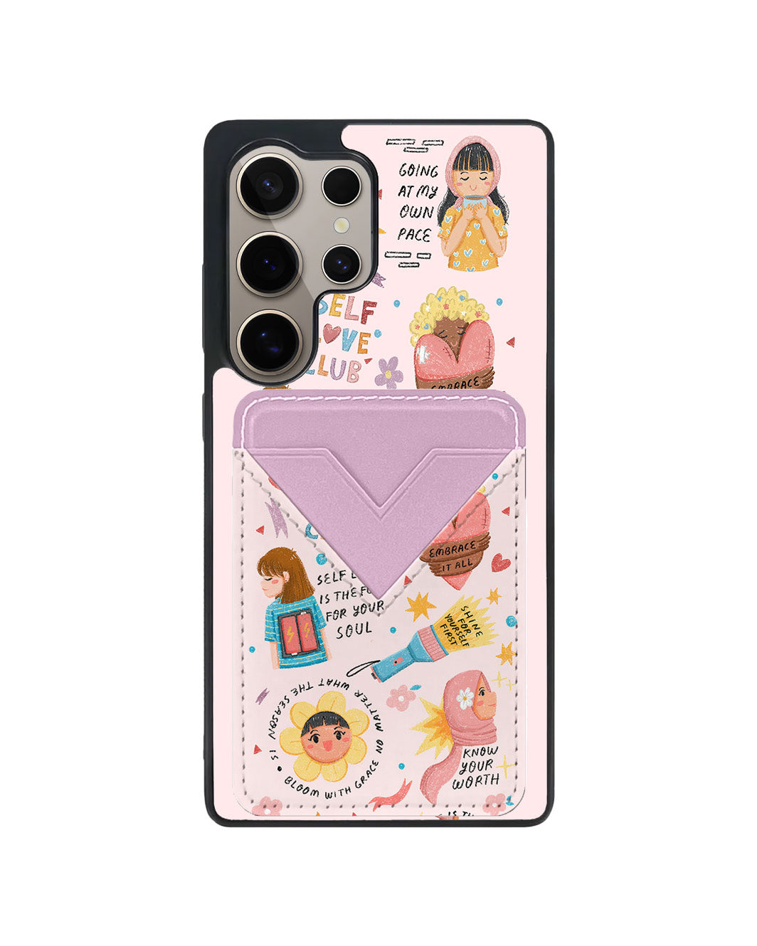 Android Avant Wallet Case - Self Love Club