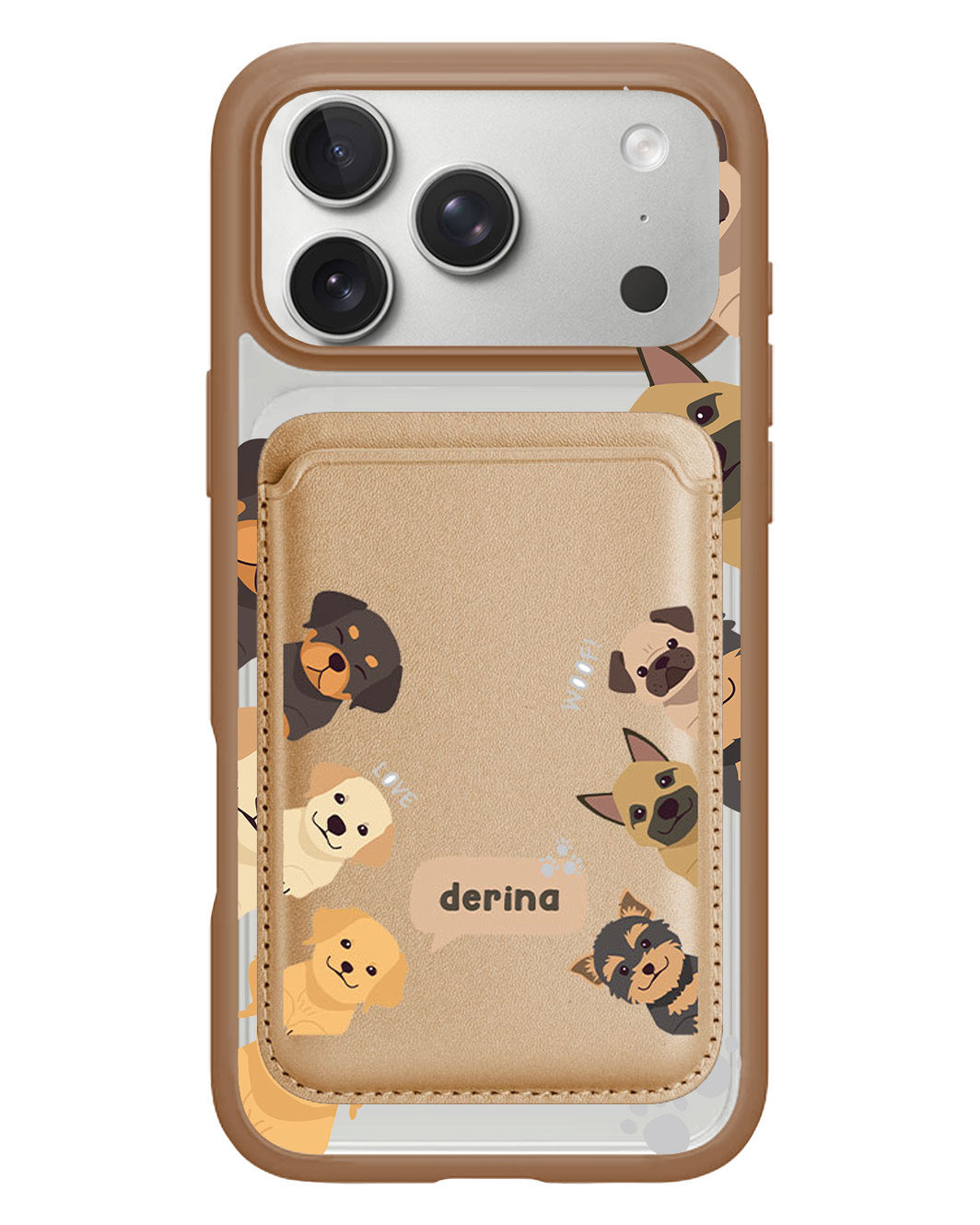 iPhone Magnetic Wallet Case - Ruff Family
