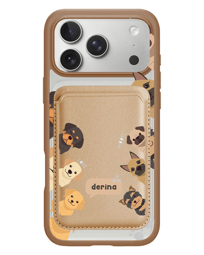 iPhone Magnetic Wallet Case - Ruff Family
