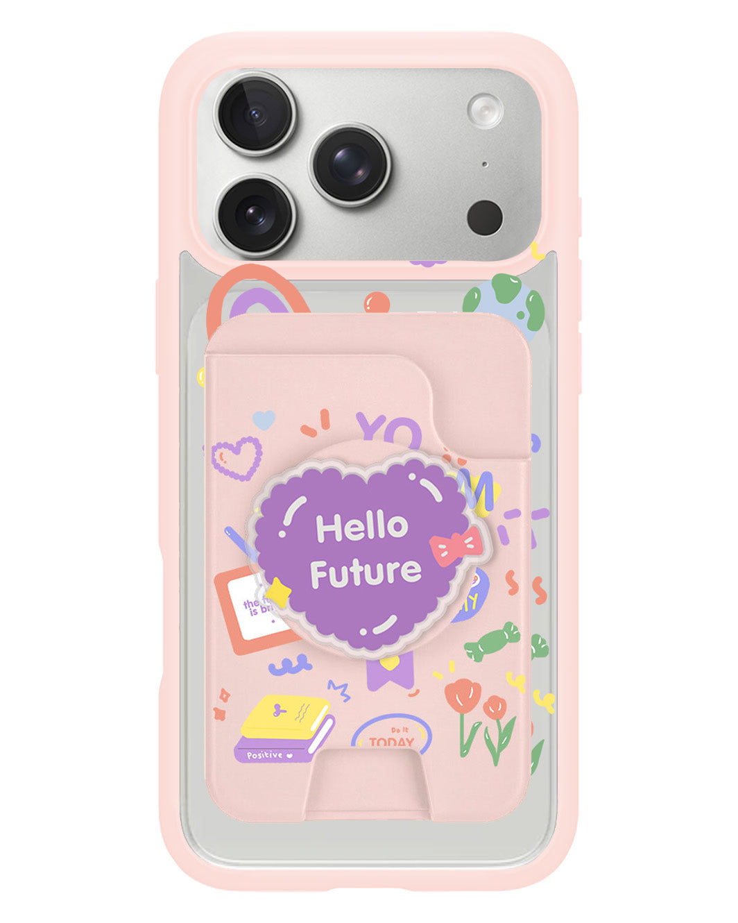 iPhone Magpop Wallet - Hello Future