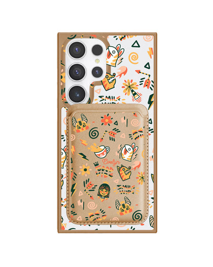 Android Magnetic Wallet Case - Wild & Free