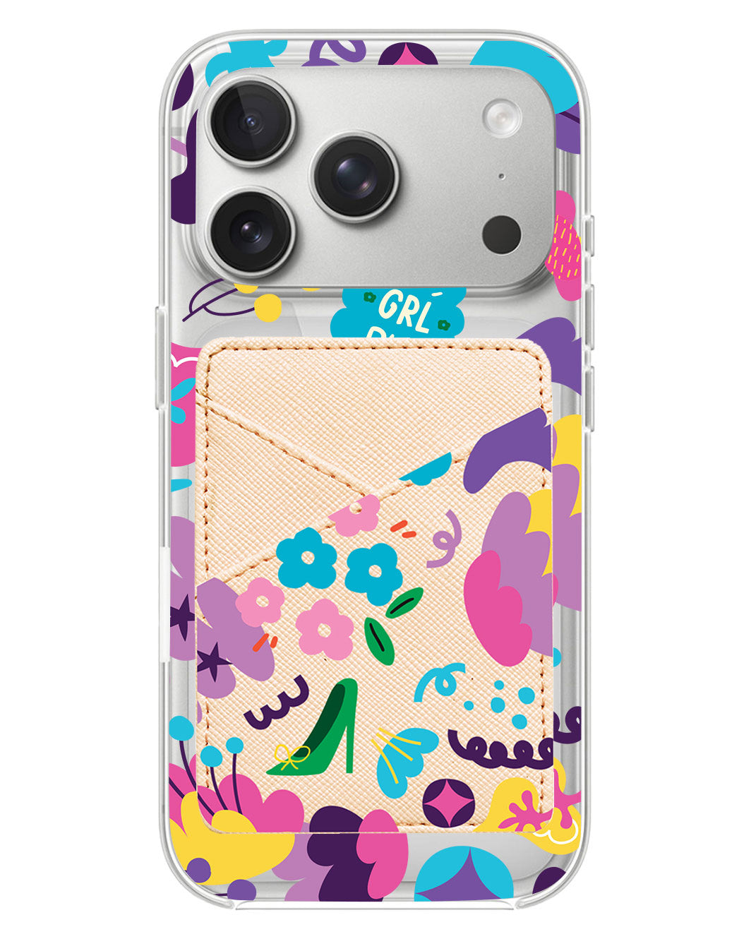 iPhone Phone Wallet Case - Girl Power 1.0