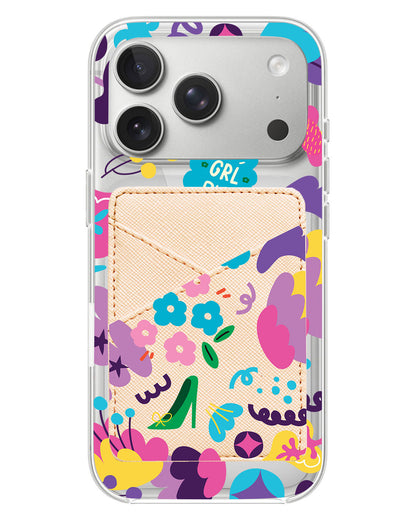 iPhone Phone Wallet Case - Girl Power 1.0