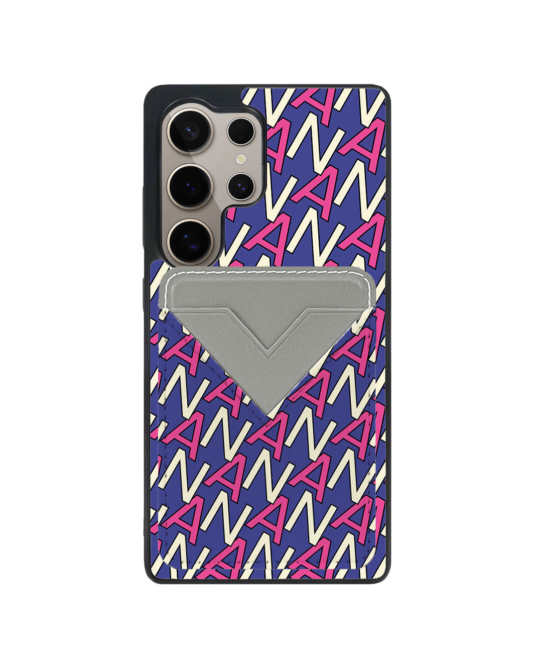Android Avant Wallet Case - Custom Monogram 3.0 Initial 6.0