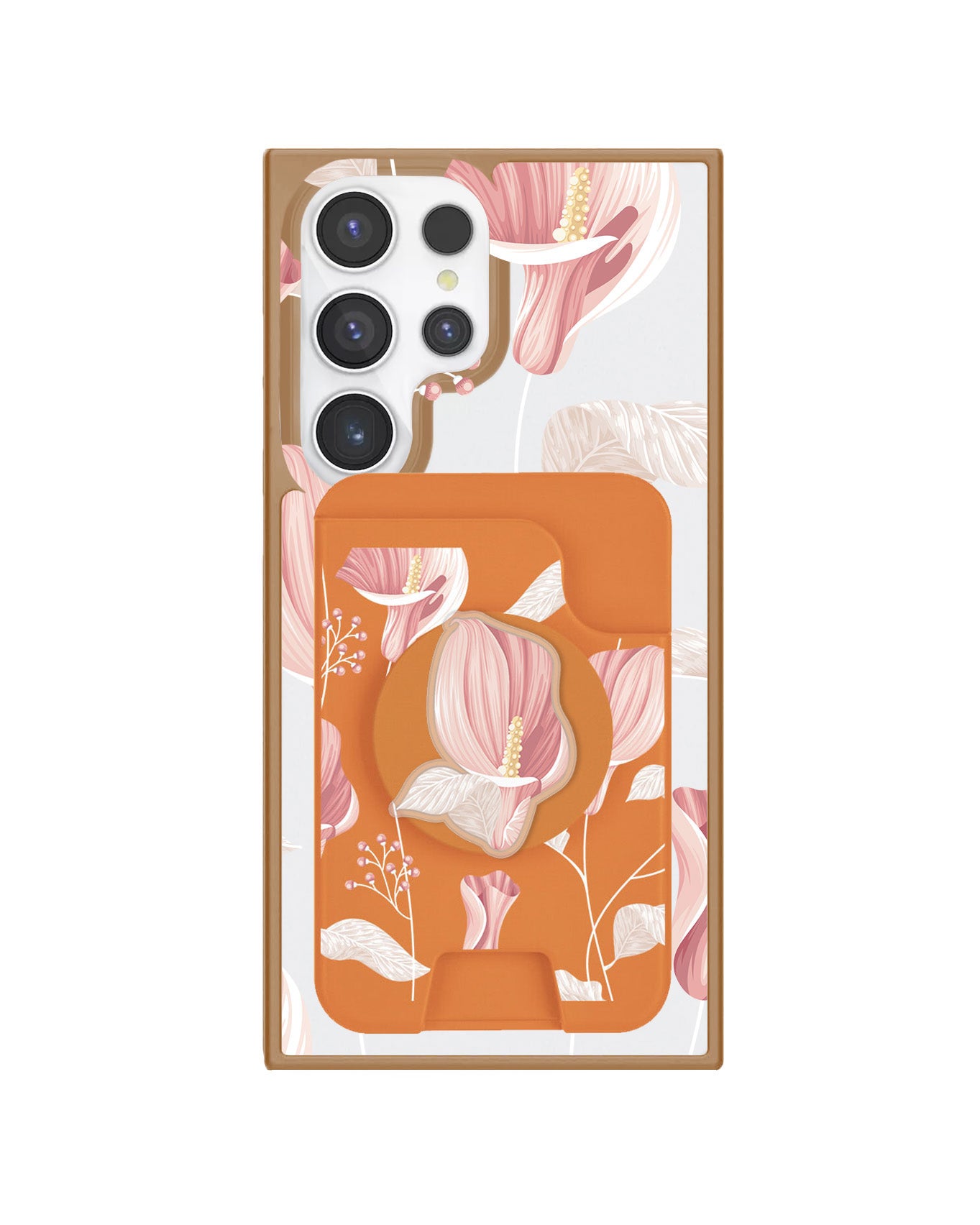 Android Magpop Wallet - Easter Lily