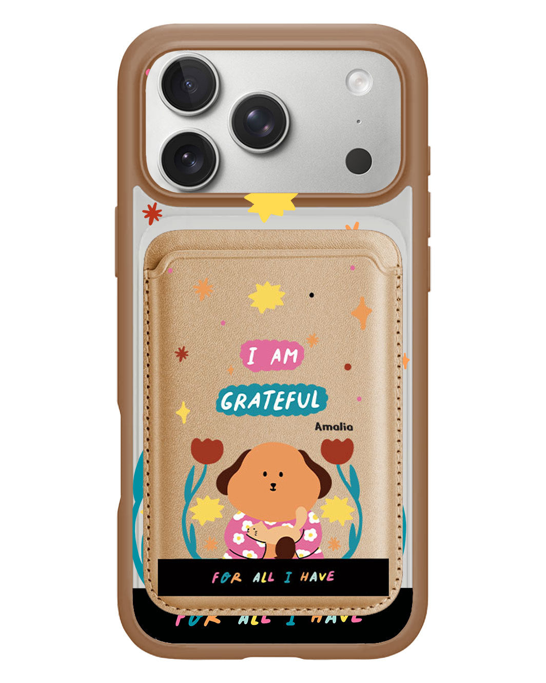 iPhone Magnetic Wallet Case - Kiku And The Cat