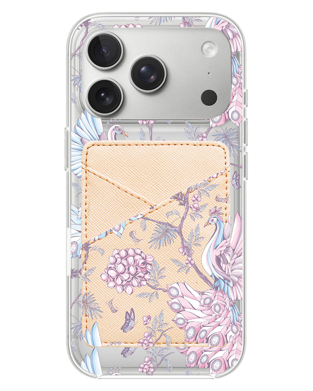 iPhone Phone Wallet Case - Peacock 2.0