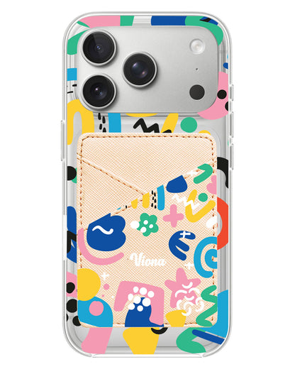 iPhone Phone Wallet Case - Celestial 2.0