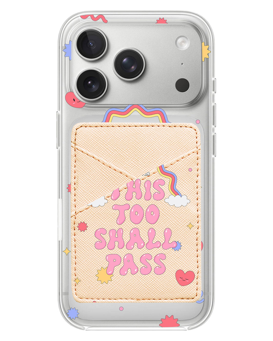 iPhone Phone Wallet Case - This Too Shall Pass