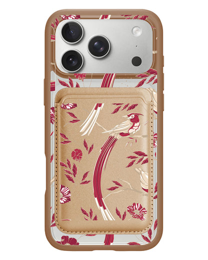 iPhone Magnetic Wallet Case - Lovebird 8.0