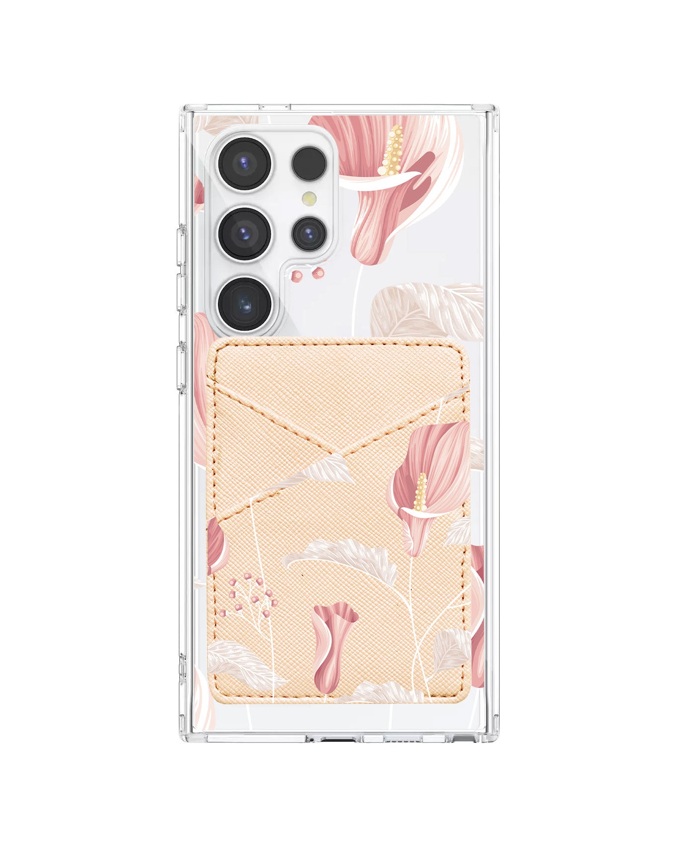Android Phone Wallet Case - Easter Lily