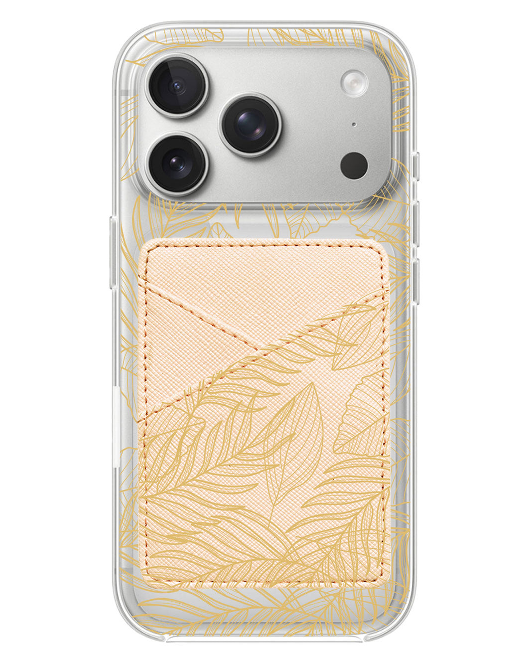 iPhone Phone Wallet Case - Sketchy Tropical 1.0