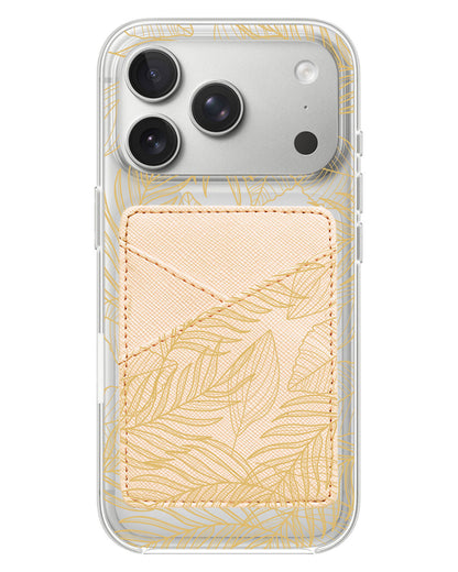 iPhone Phone Wallet Case - Sketchy Tropical 1.0