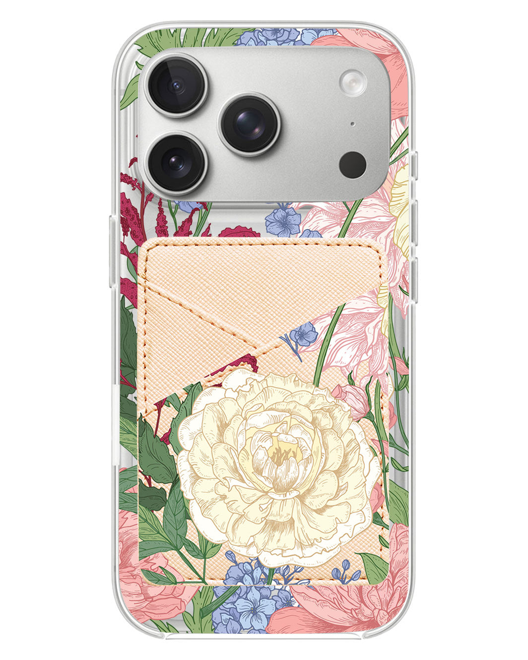 iPhone Phone Wallet Case - July Delphinium