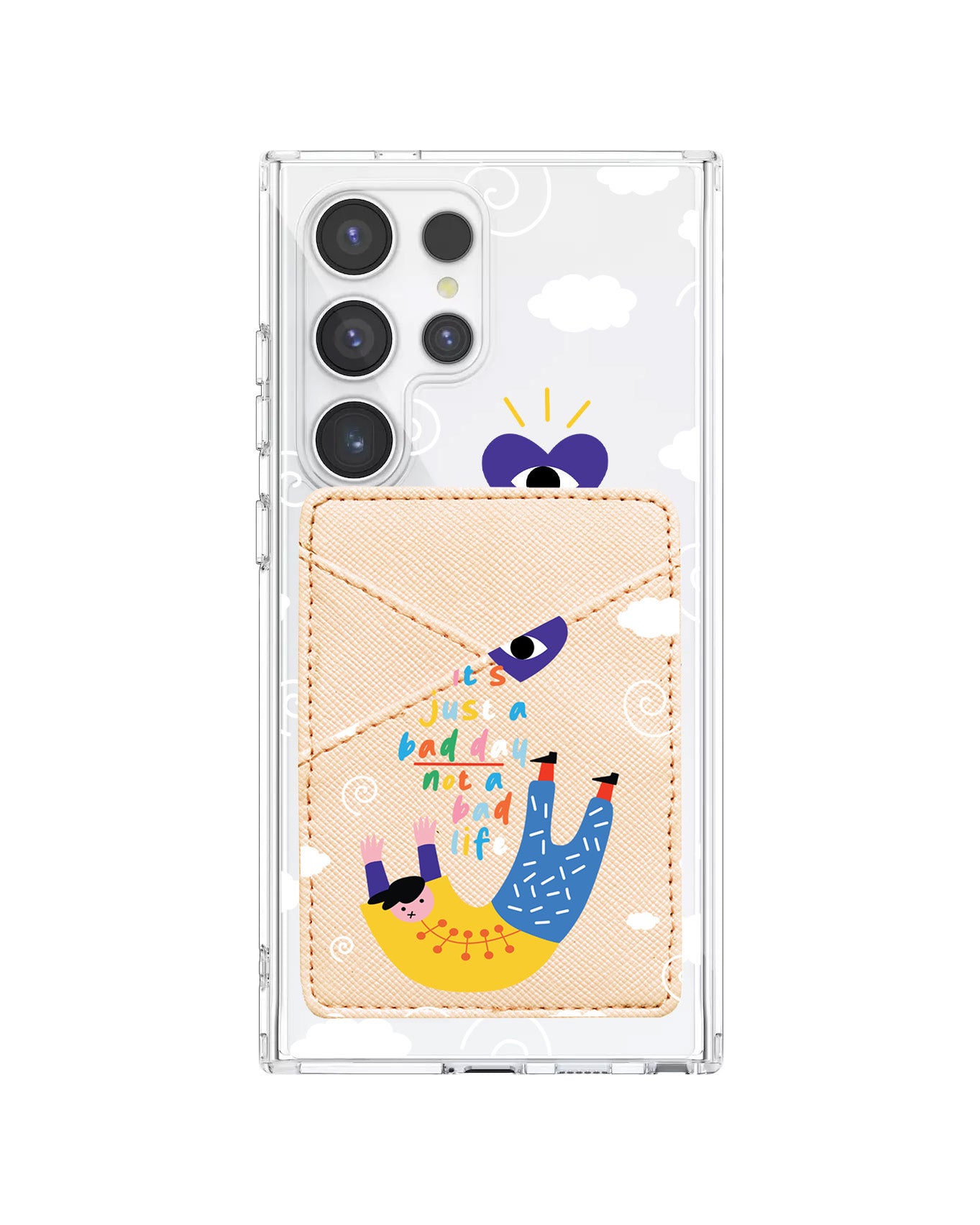 Android Phone Wallet Case - Bad Day