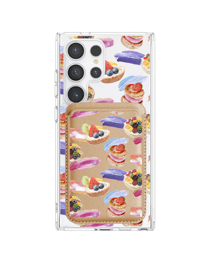 Android Magnetic Wallet Case - Fruit Pie